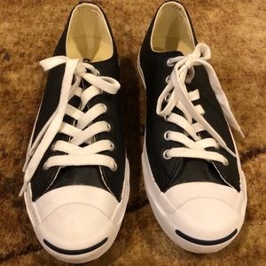 Mens Converse
Jack Purcell Leather Sneakers